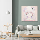 Cosmic Spring by Kaoru Hasegawa on GIANT ART - pink digital painting
