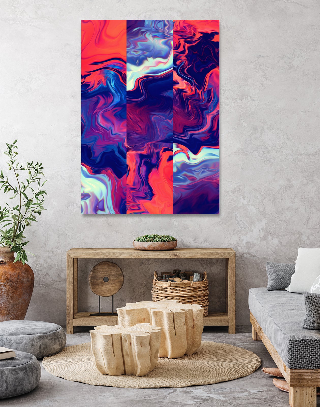 Gresi by Dorian Legret on GIANT ART - blue digital painting