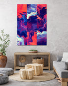 Gresi by Dorian Legret on GIANT ART - blue digital painting