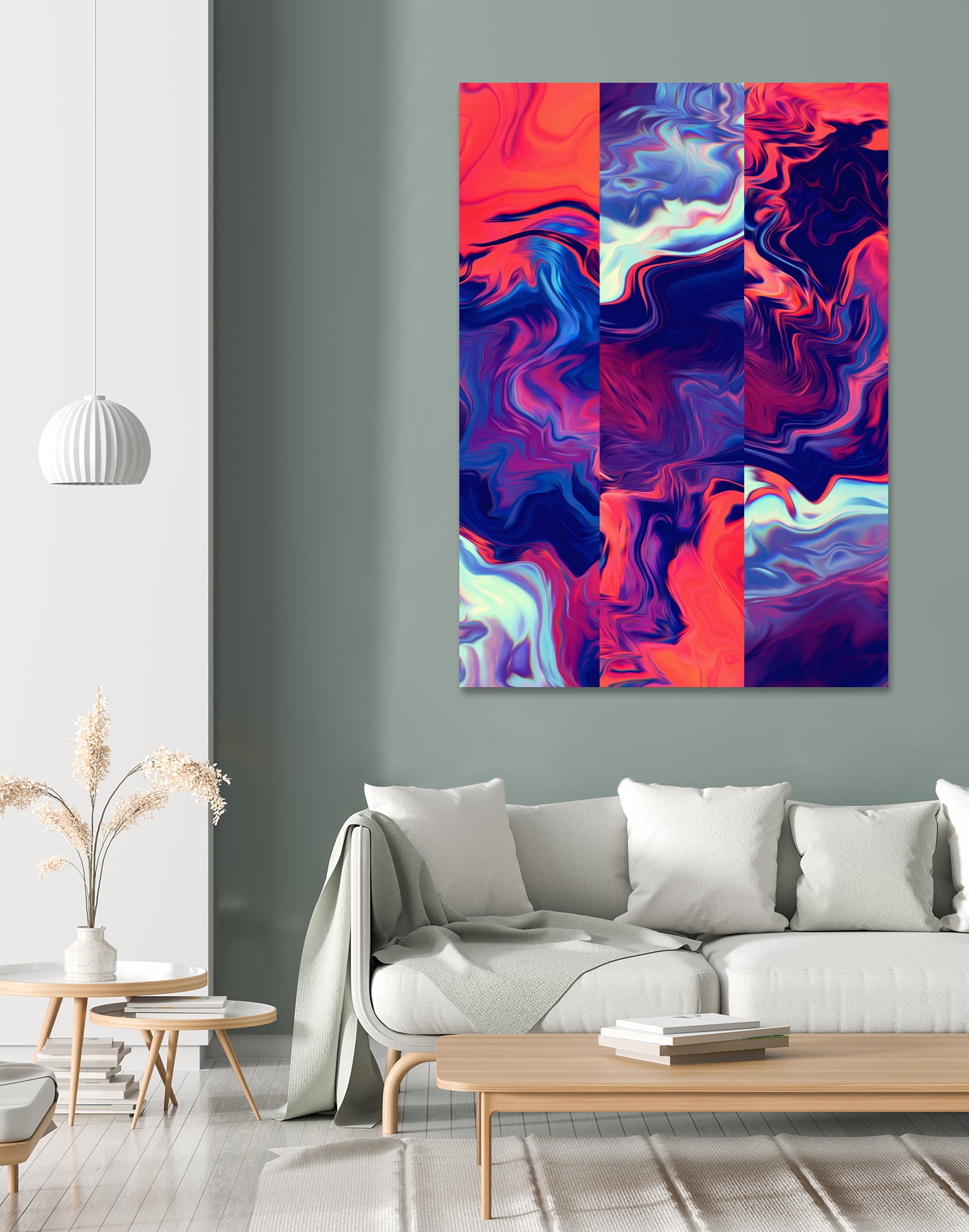 Gresi by Dorian Legret on GIANT ART - blue digital painting