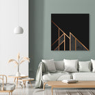 Marble Geometry 035 by Jelena Obradovic on GIANT ART - black vector illustration