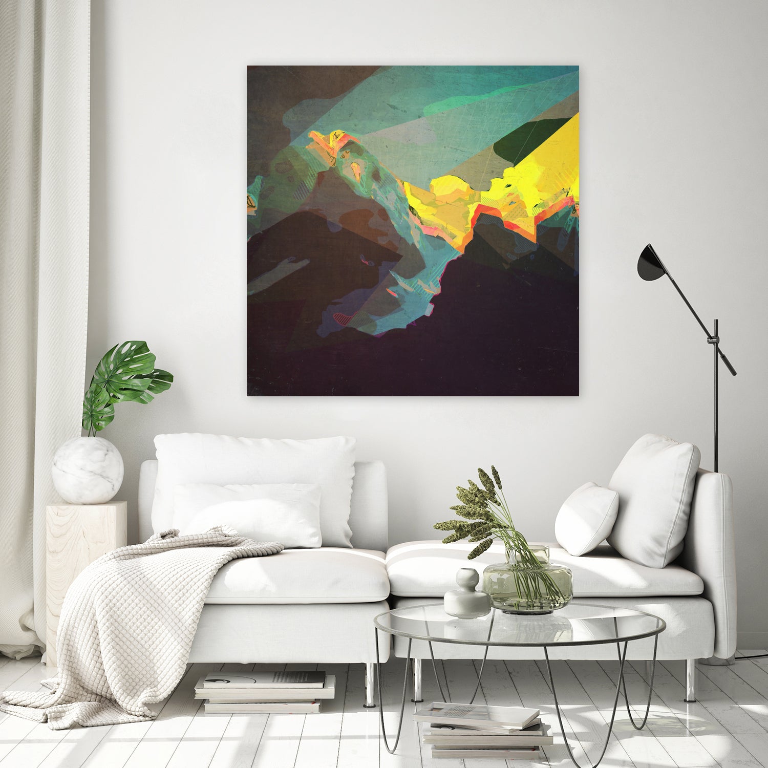 Peaking Through by Jamison Gish on GIANT ART - blue digital painting