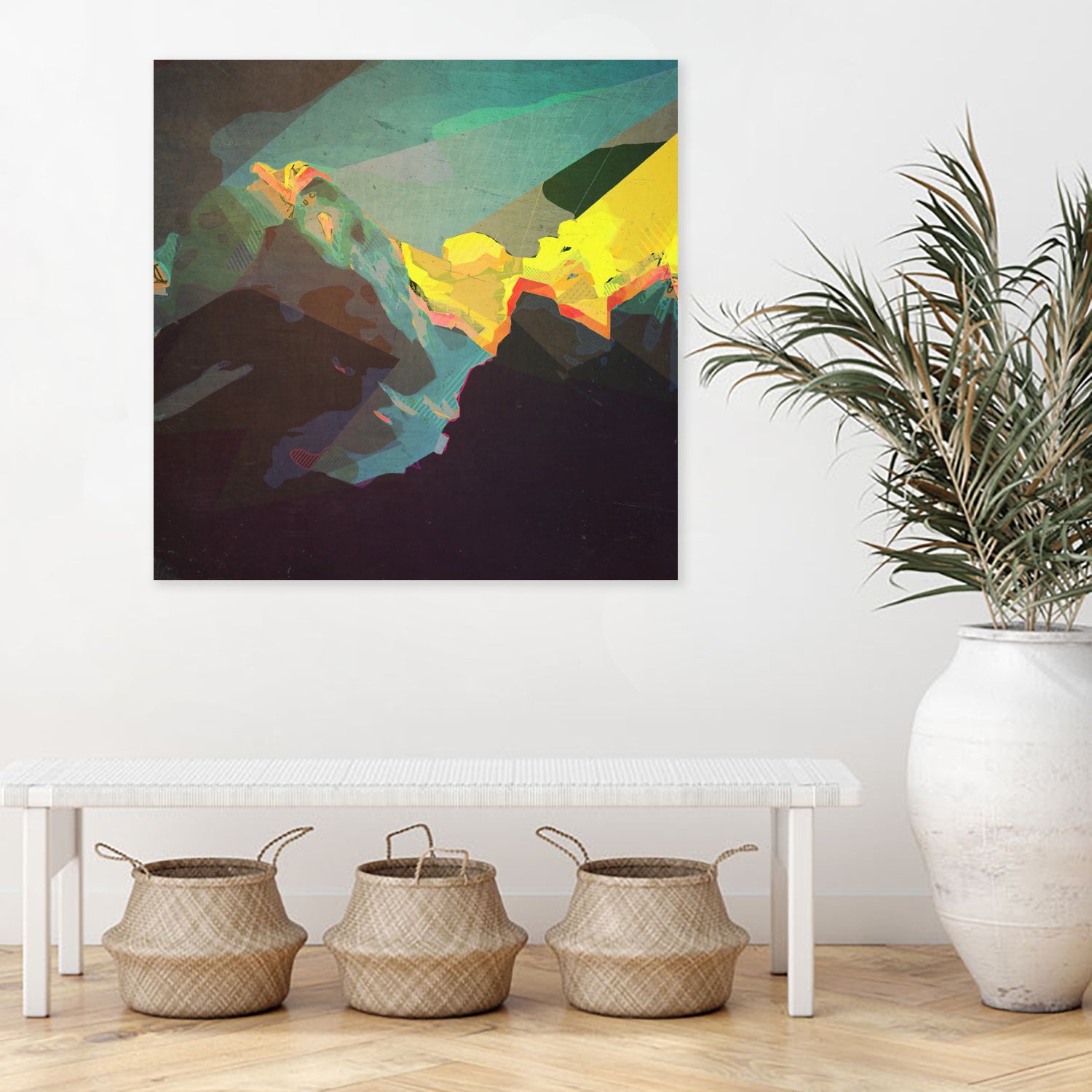 Peaking Through by Jamison Gish on GIANT ART - blue digital painting