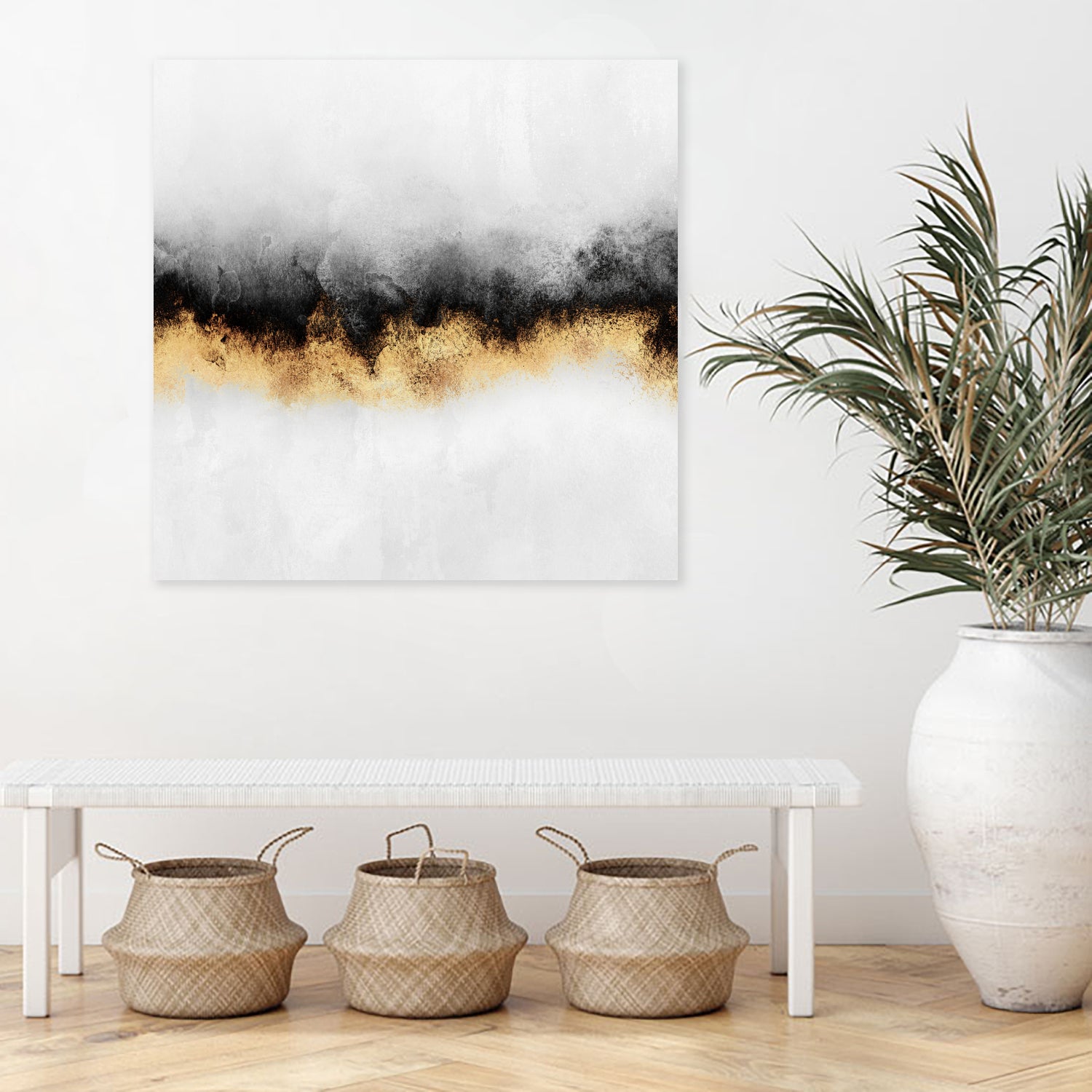 Sky 2 by Elisabeth Fredriksson on GIANT ART - gray mixed media