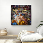 love is needed by José Luis Guerrero on GIANT ART - blue digital painting