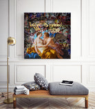 love is needed by José Luis Guerrero on GIANT ART - blue digital painting