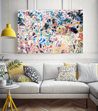 Mosaic of Barcelona VII by amini 54 on GIANT ART - red photo illustration