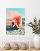 adventure begins by Kiki Castel on GIANT ART - pink photo manipulation