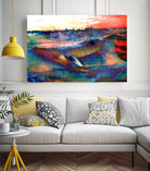 52HZ Whale by Srivatsan Aravamudan on GIANT ART - blue digital painting