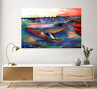 52HZ Whale by Srivatsan Aravamudan on GIANT ART - blue digital painting