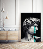 Crying David by Menelaos Trompoukis on GIANT ART - black digital painting