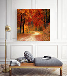 RED LEAF TREES by Mohd Azhari Enuar on GIANT ART - red photo manipulation