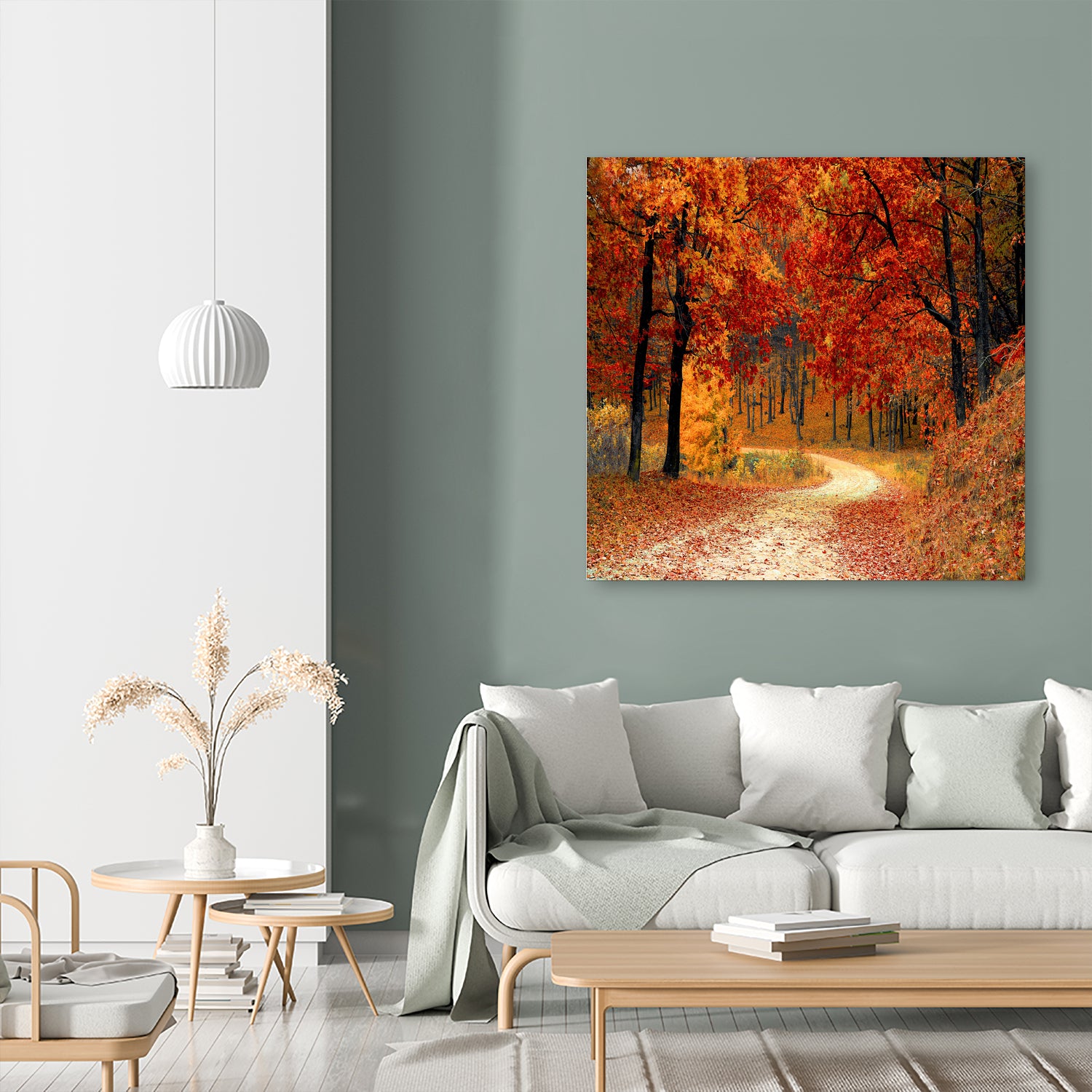 RED LEAF TREES by Mohd Azhari Enuar on GIANT ART - red photo manipulation