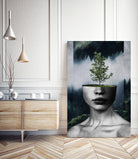 Tree Lady by Menelaos Trompoukis on GIANT ART - green digital painting