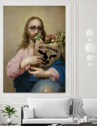 New Religion by José Luis Guerrero on GIANT ART - pink digital painting