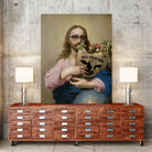 New Religion by José Luis Guerrero on GIANT ART - pink digital painting