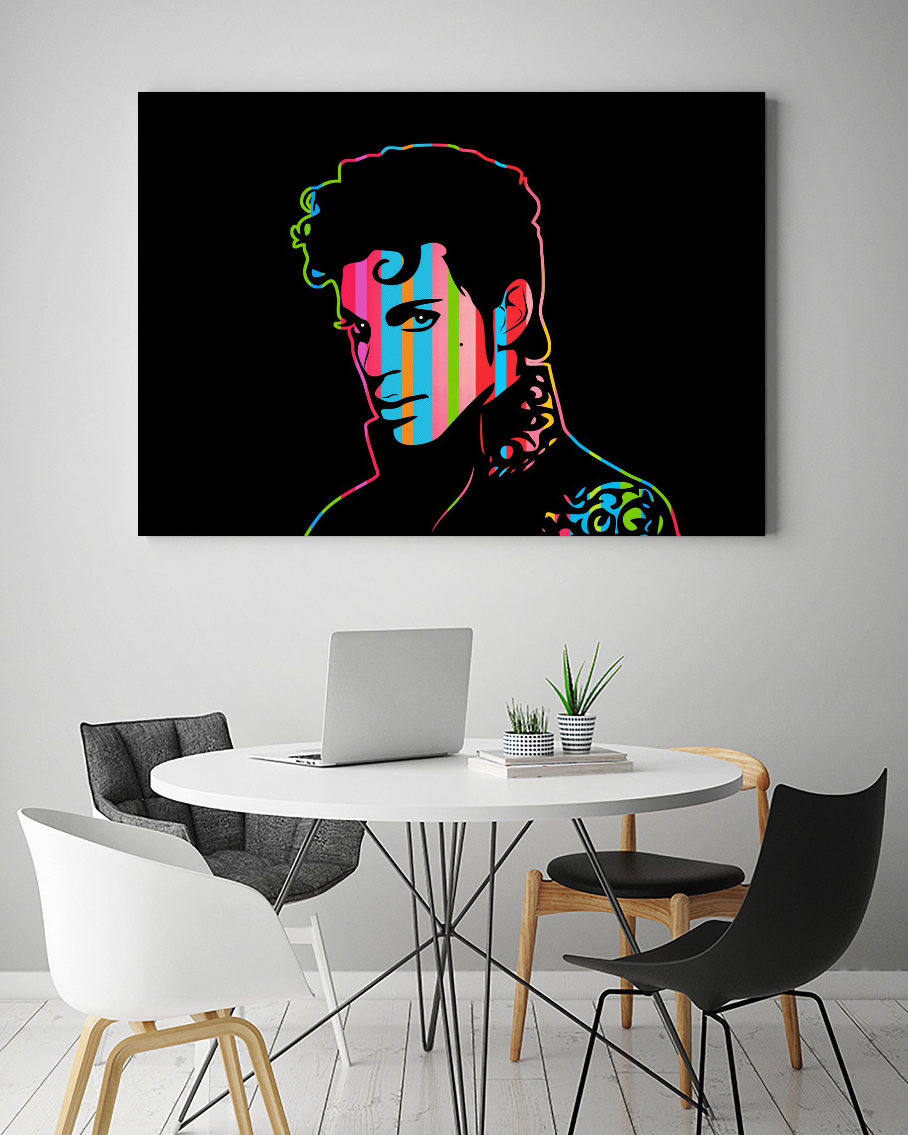 Prince | Dark | Pop Art by William Cuccio on GIANT ART - black digital drawing