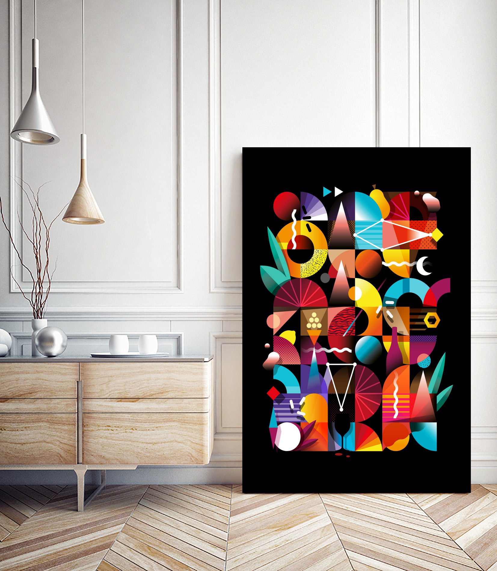 Nature Morte by Stéphane Vignal on GIANT ART - orange vector illustration