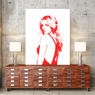 Britney Spears | Pop Art by William Cuccio on GIANT ART - red digital drawing
