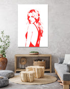 Britney Spears | Pop Art by William Cuccio on GIANT ART - red digital drawing