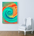 C0de Art II by Tenyo Marchev on GIANT ART - green 3d art