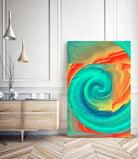 C0de Art II by Tenyo Marchev on GIANT ART - green 3d art