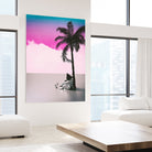 PALM  TREE  18 by Adam Priester on GIANT ART - pink 3d art