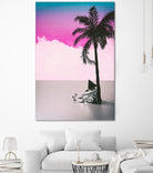 PALM  TREE  18 by Adam Priester on GIANT ART - pink 3d art