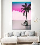 PALM  TREE  18 by Adam Priester on GIANT ART - pink 3d art