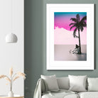 PALM  TREE  18 by Adam Priester on GIANT ART - pink 3d art