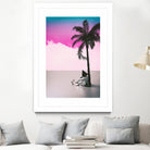 PALM  TREE  18 by Adam Priester on GIANT ART - pink 3d art