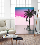 PALM  TREE  18 by Adam Priester on GIANT ART - pink 3d art