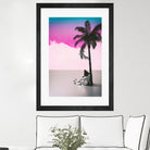 PALM  TREE  18 by Adam Priester on GIANT ART - pink 3d art
