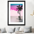 PALM  TREE  18 by Adam Priester on GIANT ART - pink 3d art