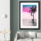 PALM  TREE  18 by Adam Priester on GIANT ART - pink 3d art