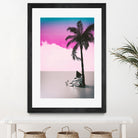 PALM  TREE  18 by Adam Priester on GIANT ART - pink 3d art