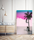PALM  TREE  18 by Adam Priester on GIANT ART - pink 3d art