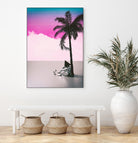 PALM  TREE  18 by Adam Priester on GIANT ART - pink 3d art