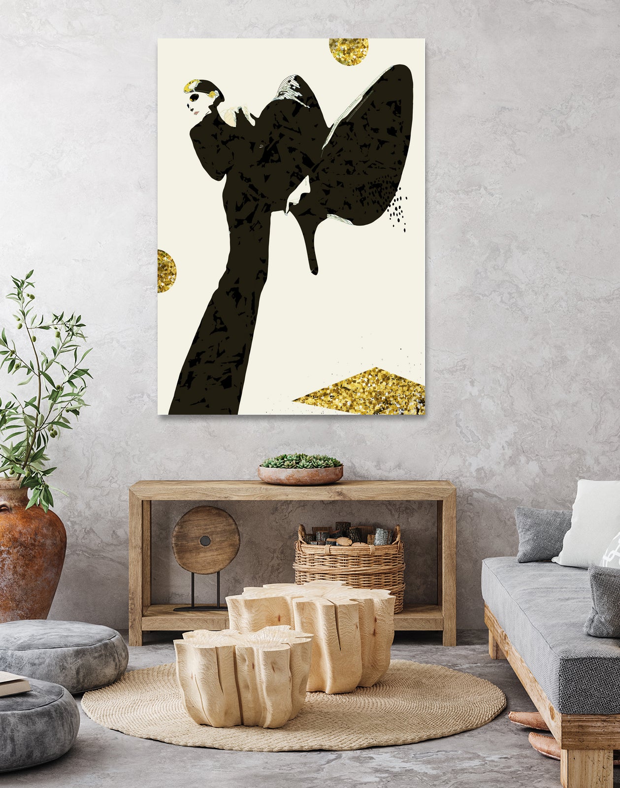 Made for walking all over you by Håkan Årblom on GIANT ART - green digital painting