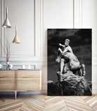 Heracles & Nessus by Burak Günay on GIANT ART - black digital painting