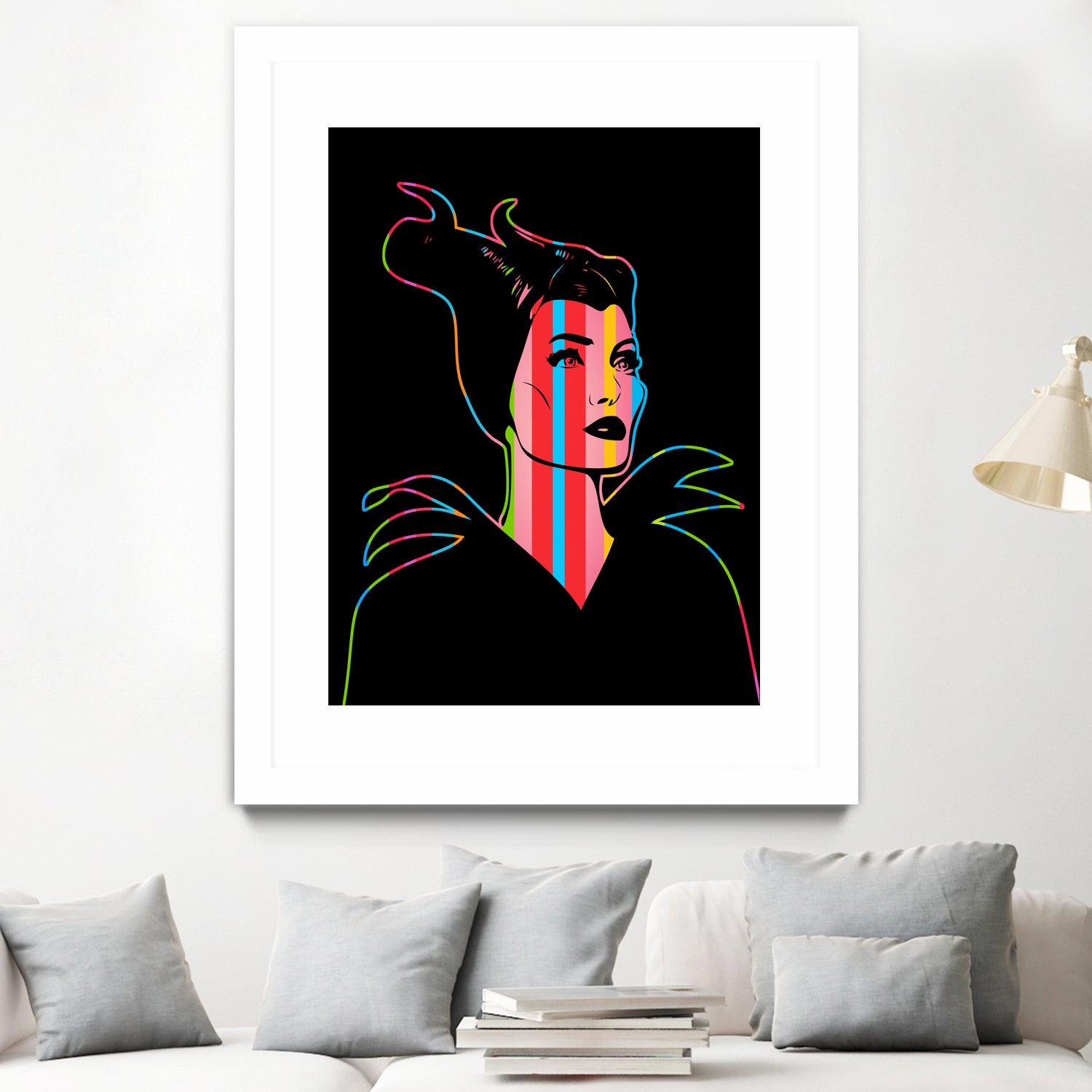 Maleficent | Dark | Pop Art by William Cuccio on GIANT ART - black digital drawing