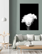 Head in the clouds by Tania Amrein on GIANT ART - black mixed media