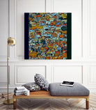 Guanajuato by Jeffrey Irwin on GIANT ART - orange digital painting