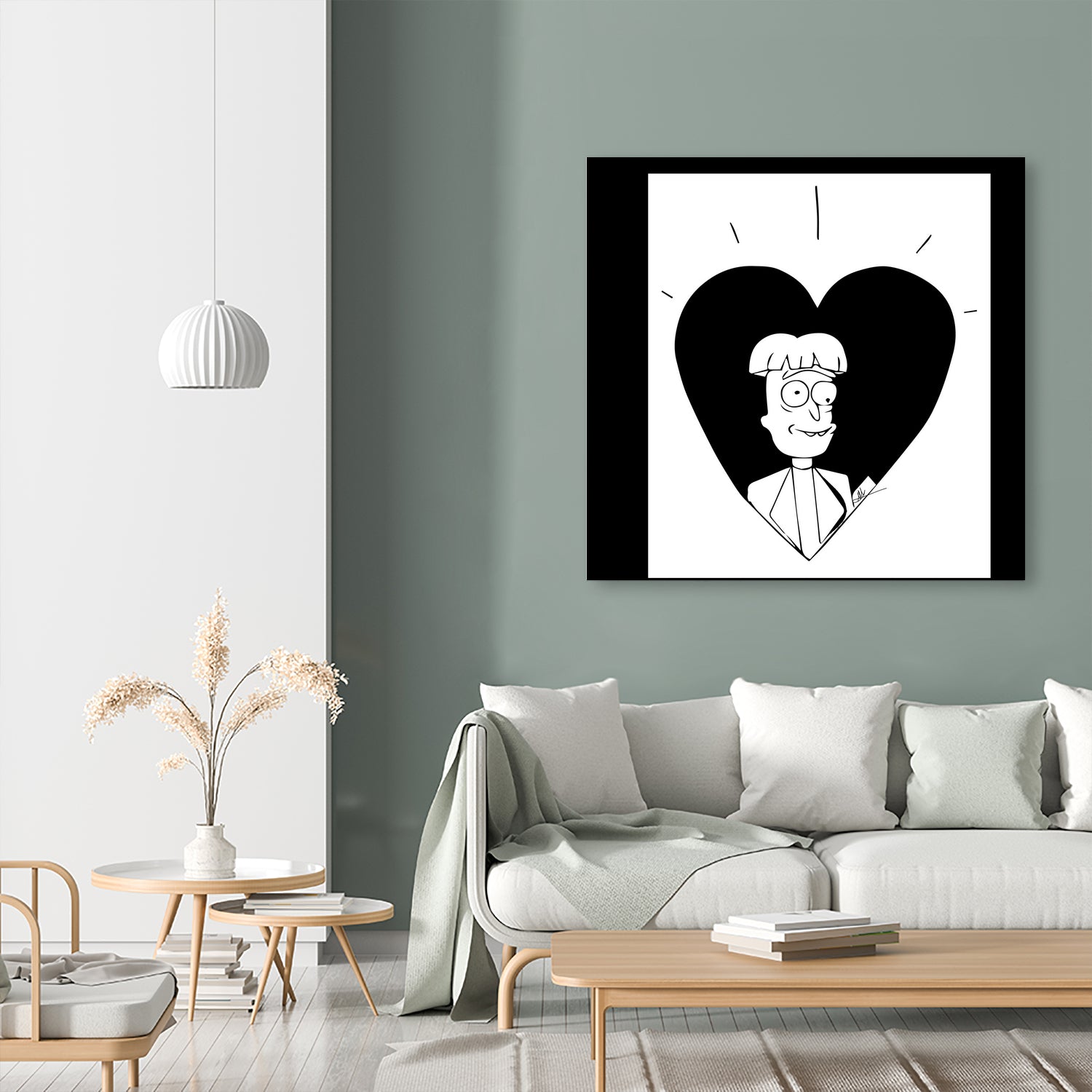 Love dumb rick by adrien martin on GIANT ART - black character design