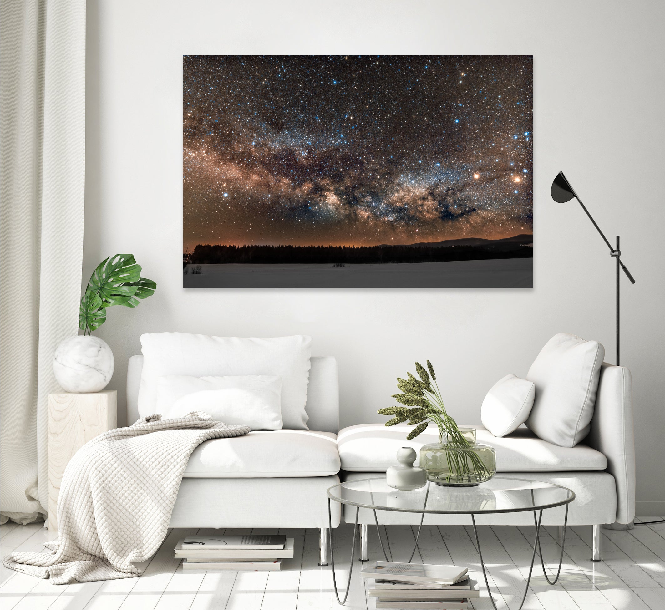 Milky way by Lorenzo Bustillo on GIANT ART - gray photo illustration