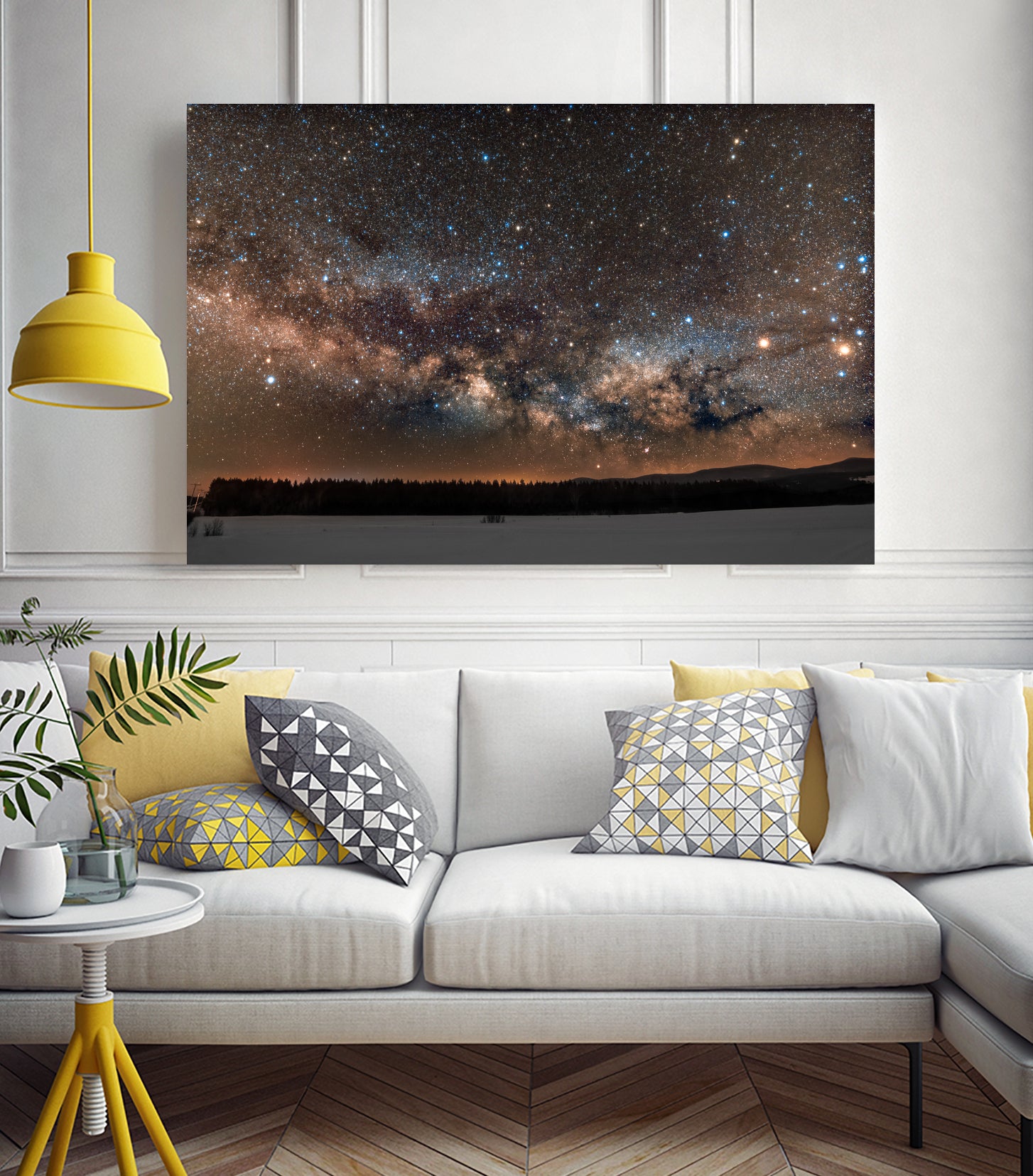 Milky way by Lorenzo Bustillo on GIANT ART - gray photo illustration