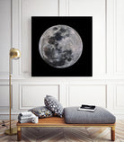 Super Moon by Lorenzo Bustillo on GIANT ART - gray photo illustration