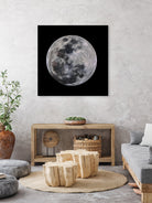 Super Moon by Lorenzo Bustillo on GIANT ART - gray photo illustration
