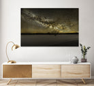 MIlky way rising by Lorenzo Bustillo on GIANT ART - gray photo illustration