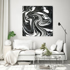 Marble texture I by Tania Amrein on GIANT ART - black digital drawing